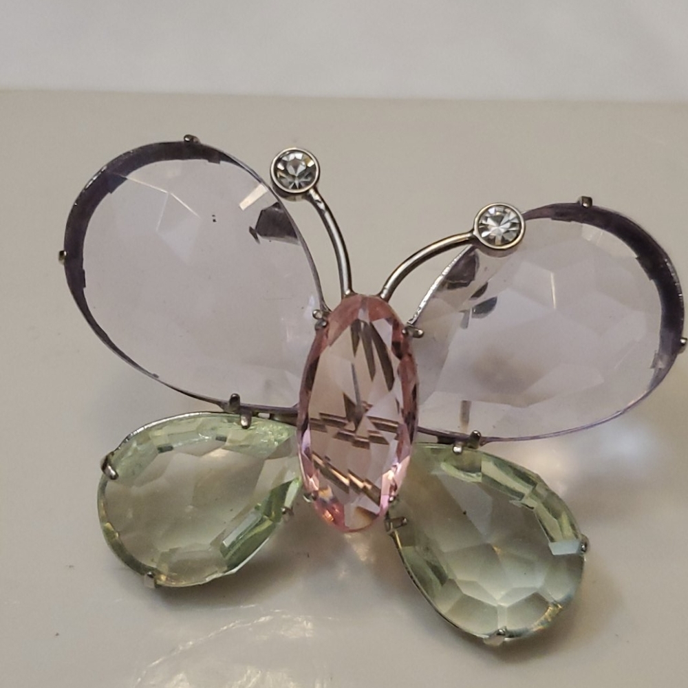 Women gorgeous butterfly cute glass look